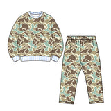 Preorder MOQ 5 pcs BLP1569 Each Hunting Camo Boys Clothes-2026.8.20