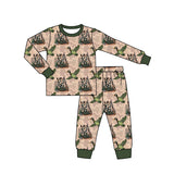 Preorder MOQ 5 pcs Each Style Hunting Camo Kids Matching Clothes