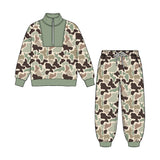 Preorder MOQ 5 pcs Each Style Hunting Camo Boys Set Kids Matching Clothes-2026.8.26