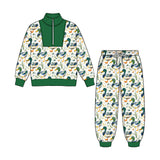Preorder MOQ 5 pcs Each Style Duck Print Boys Set Kids Matching Clothes-2026.8.26