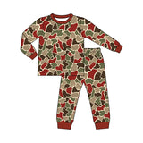 Preorder MOQ 5 pcs Each Style Hunting Deer Camo Kids Matching Clothes