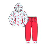 Preorder MOQ 5 pcs Each Style Mardi Gras Crawfish Kids Matching Clothes