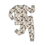Preorder MOQ 5 pcs Each Style Duck Hunting Camo Pajamas Kids Matching Clothes