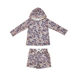 Matching Baby boys spring autumn long sleeves shorts outfits