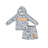 Preorder MOQ 5 Pcs Each Color School Team Mascot Boy's Hoodie Shorts Outfits