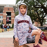 BLS0048 School Team Mascot Camo Vinyl GAMECOCKS Boy's Hoodie Shorts Outfits