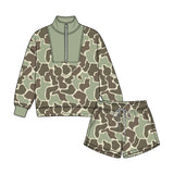 Preorder MOQ 5 pcs Each Style Hunting Shorts Boys Set