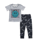 BSPO0114 Mama's boy Skull Bull Boy's Set