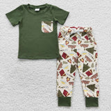 BSPO0127 Camping Green Boy's set