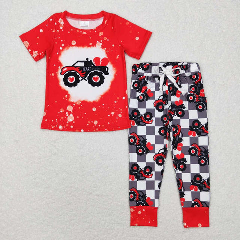 BSPO0227 Heart Car Red Love Boy Set