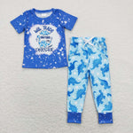 BSPO0277 Dinosaur Blue Boys Set