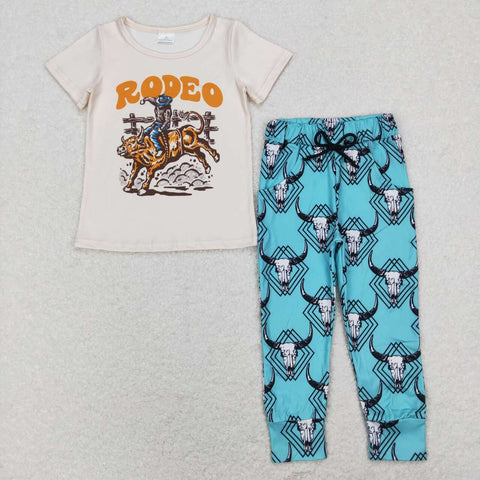 BSPO0308 RODEO Skull Bull Boys Set