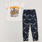 BSPO0309 RODEO Skull Bull Boys Set