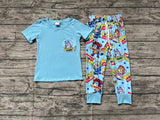 BSPO0375 Cartoon Blue Dog Boys Set