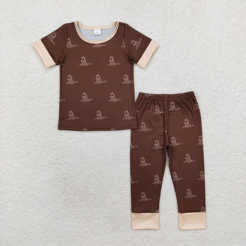 BSPO0442 Bamboo Hunting Mallard Boys Pajamas Set