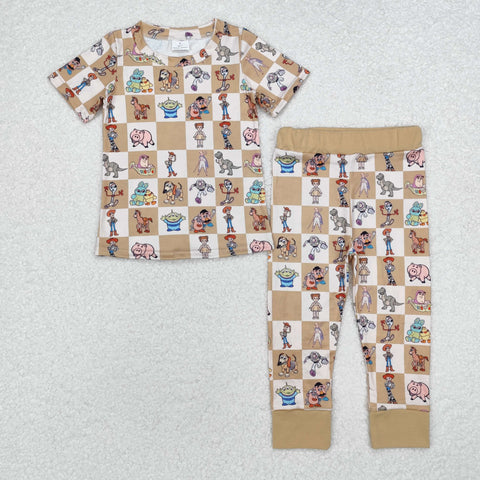 BSPO0477 Cartoon Toys Boys Pajamas Set