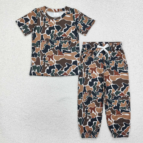 BSPO0530 Hunting Camo Boys Jogger Set