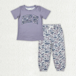 BSPO0565 MAMA'S BOY Camo Hunting Boys Jogger Set