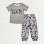 BSPO0566 MAMA'S BOY Camo Hunting Boys Jogger Set