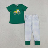 Embroidery Truck Car Kids Matching Clothes