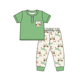 Preorder MOQ 5 Pcs Each Style Golf Cart Mallard Ducks Boys Set