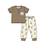 Preorder MOQ 5 Pcs Each Style Golf Cart Mallard Ducks Boys Set