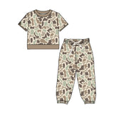 Preorder MOQ 5 Pcs Each Style Hunting Camo Boys Set