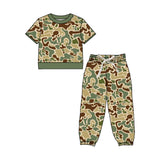 Preorder MOQ 5 Pcs Each Style Hunting Camo Boys Set