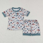 BSSO0282 Mallard Boy's Shorts Set Pajamas