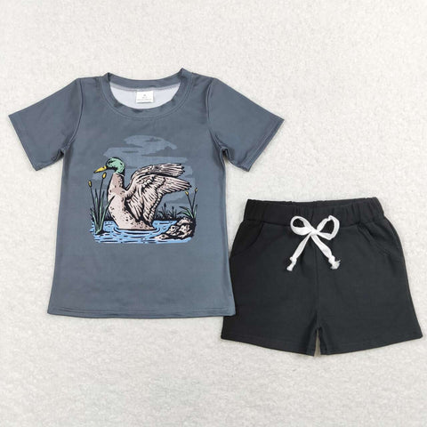 BSSO0487 Summer Mallard Boy Shorts Set