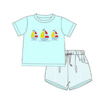 Preorder 01.14 BSSO1222 Sailboat Boys Shorts Set