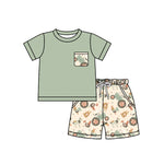 Preorder BSSO1460 Farm Animal Boys Shorts Set