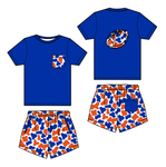 Preorder 10.23 MOQ 5 pcs BSSO1555 Football Camo Blue Boys Shorts Set