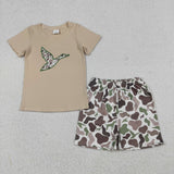 Embroidery Mallard Camo Kids Matching Clothes