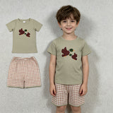 BSSO1867 Mallard Ducks Boys Shorts Set