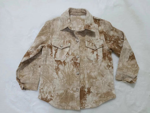Preorder BT0261 New Children's Corduroy Shirt Boy's Girl's Shirt