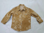 Preorder BT0263 New Children's Corduroy Shirt Boy's Girl's Shirt