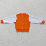 BT0268 Fashion Orange Boy's Baseball Coat