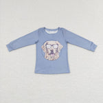 BT0391 Hunting Dog Boy Shirt Top