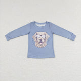 BT0391 Hunting Dog Boy Shirt Top