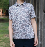 BT0597 Camo Shirt Top Boy