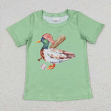 BT0611 Duck Green Shirt Top Boy