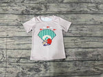 BT0629 Baseball Flag Kids Shirt Top