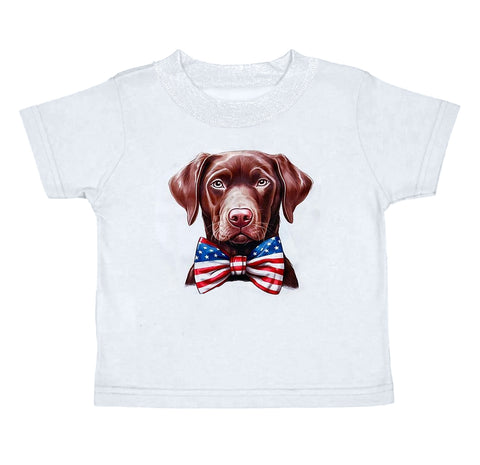 MOQ 3 pcs Custom style BT0682 4th of July Dog Kids Shirt Top