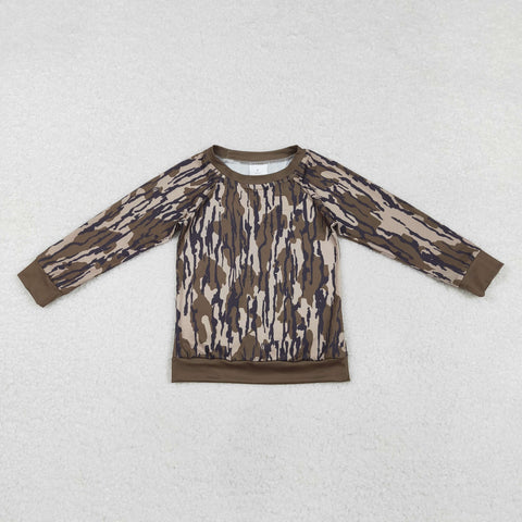 BT0882 Hunting Camo Kids Boy Shirt Top