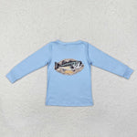 BT0952 Hunting Fish Kids Boy Shirt Top