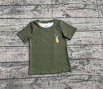 Preorder BT1148 Hunting Elk Camo Kids Boy Shirt Top