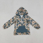 BT1301 Mallard Ducks Hoodie Kids Boys Pullover