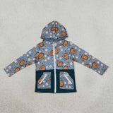 BT1342 Game Day Baseball Hoodie Kids Boys Pullover