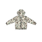 Preorder 09.25 BT1343 Hunting Mallard Ducks Camo Dog Kids Boys Zipper Coat